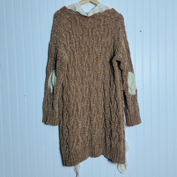 POL Tan Brown Open Cardigan Sweater Size Medium - Picture 8 of 12